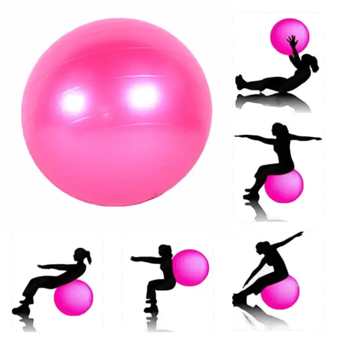 20CM nouveau Yoga Pilates balle exercice gymnastique Fitness équilibre gymnase Core intérieur formation Mini balles petite thérapie améliore