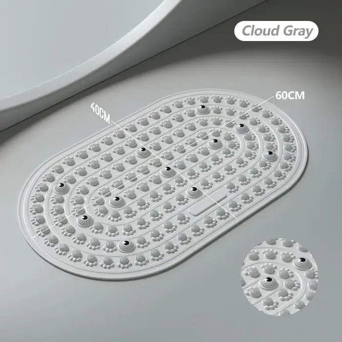 Tapis de massage des pieds antidérapant par acupression, tapis de marche doux et confortable pour la