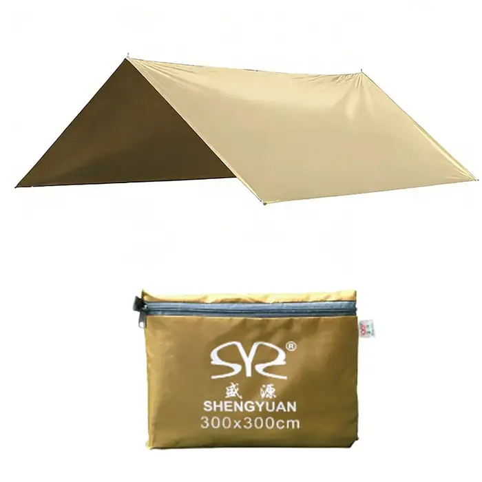 Tapis anti-humidité 3*3m, tapis en tissu Oxford imperméable et résistant aux UV, utilisable comme au