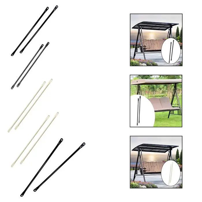 2 Pièces Tiges de remplacement pour balançoire