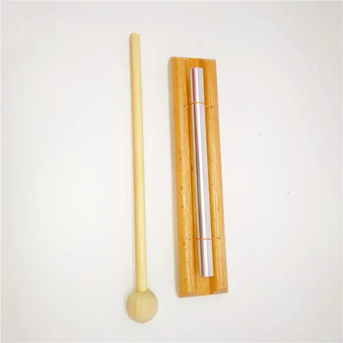 Carillon d'énergie méditative portable accordé avec marteau en bois, outil de sonothérapie pour rapp