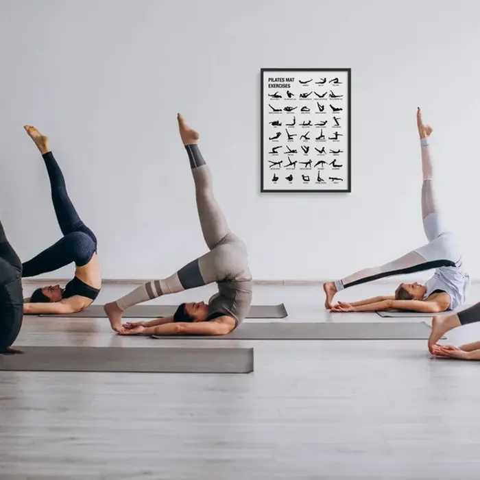 Affiche de Pilates, Art de Pilates