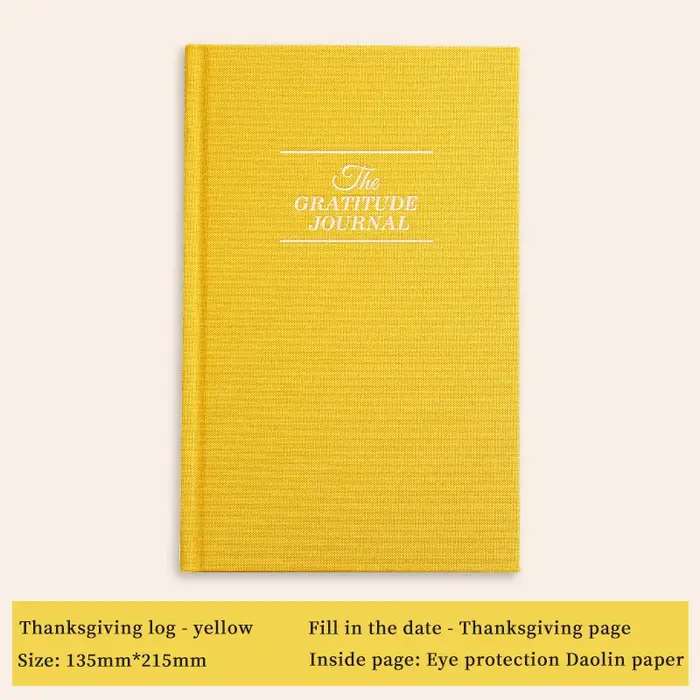 Carnet de gratitude premium – Lin de luxe