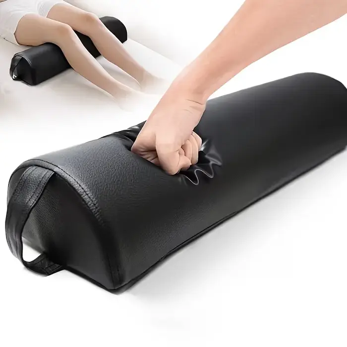 Coussin de soutien semi-circulaire pour table de massage avec poignées, coussin de positionnement de