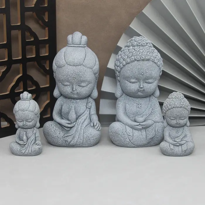 Statue de bouddha en pierre