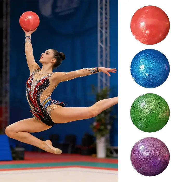 Balle de gymnastique professionnelle balles ergonomiques à haute élasticité pour jeunes filles