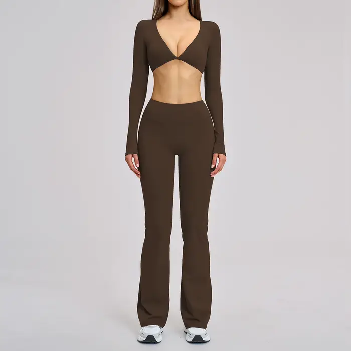 Ensemble de yoga 2 pièces pour femmes, tenue de sport, vêtements d'entraînement, vêtements de sport,