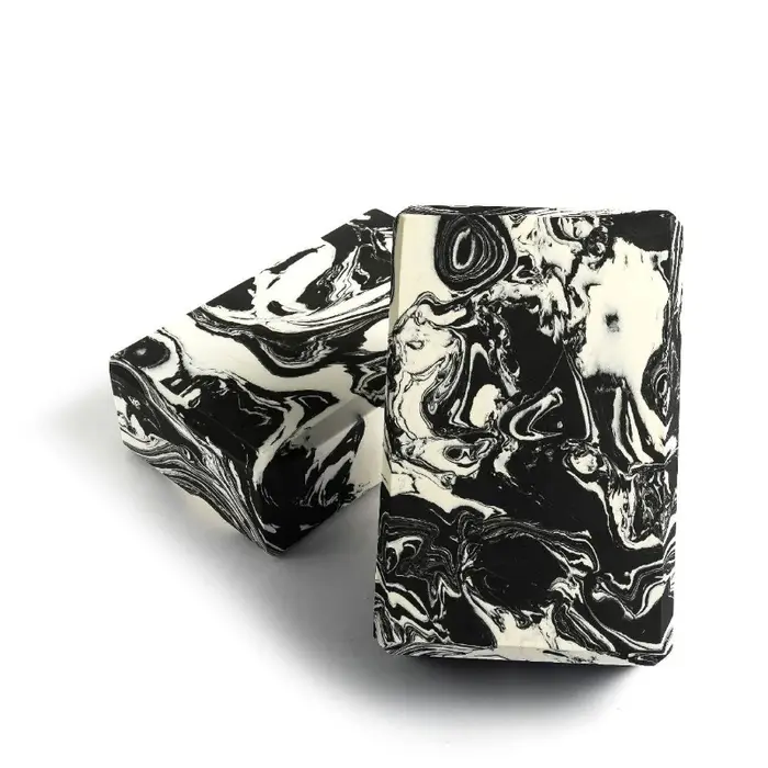2 blocs de yoga en EVA haute densité, camouflage, antidérapants, anti-pression, accessoires de sport