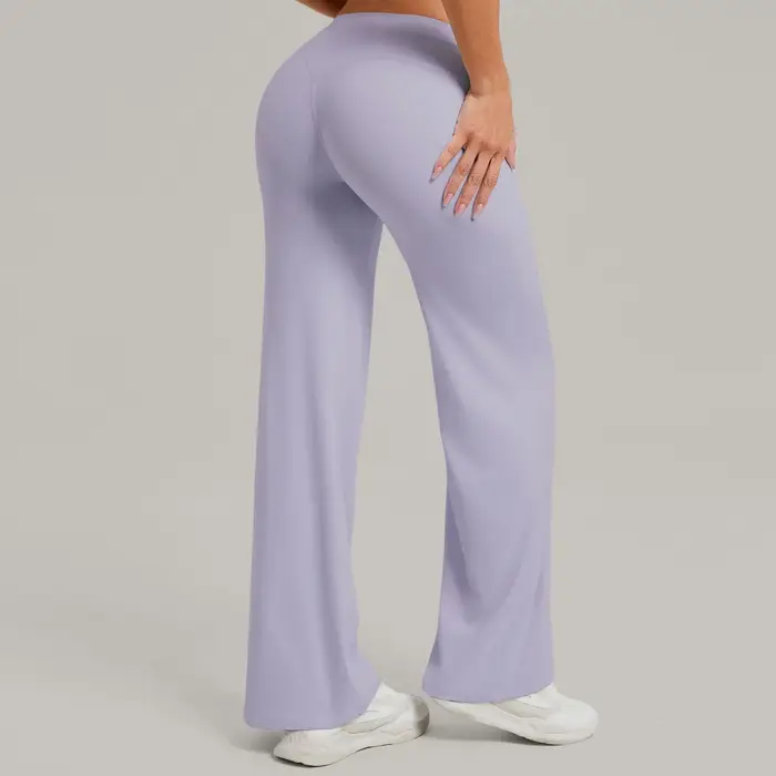 Pantalon de Yoga à jambes droites pour femmes