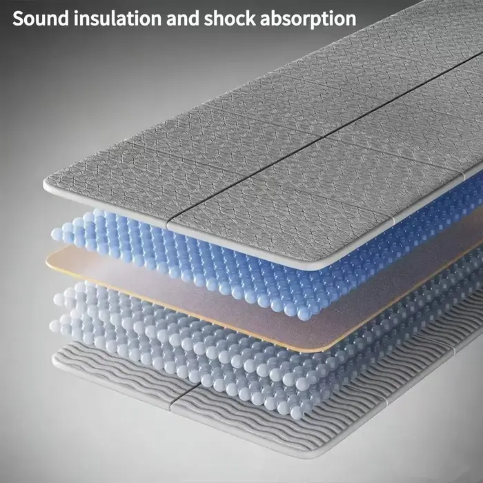Tapis de yoga pliable et léger