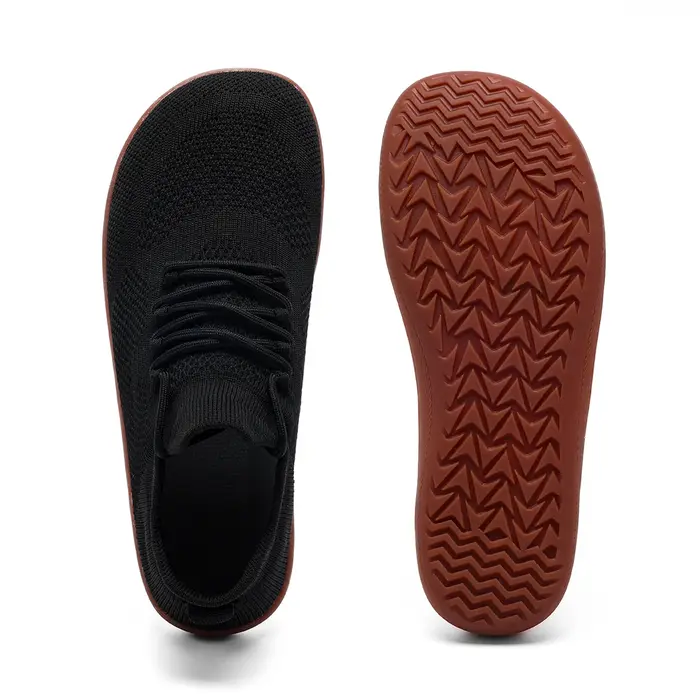 Chaussures pieds nus minimalistes unisexes, baskets légères et respirantes à bout large pour la marc