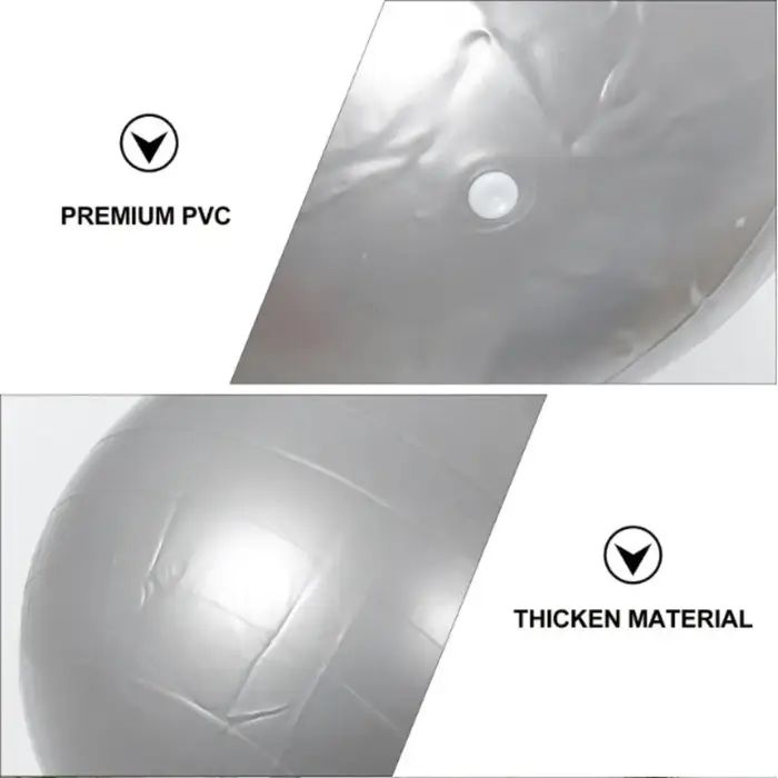 Ballon de yoga anti-explosion épaissi en PVC avec pompe