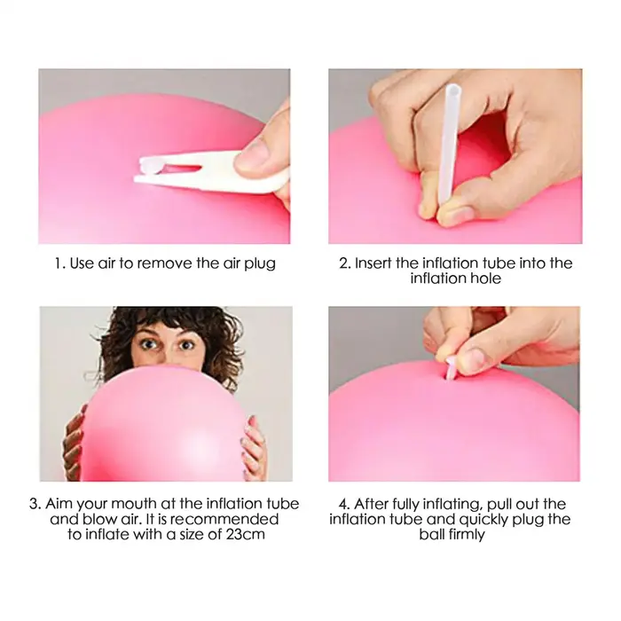 Petit ballon de yoga gonflable de 15 cm pour l'entraînement des cuisses