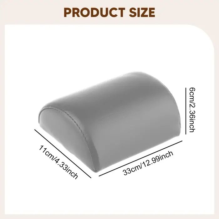 Oreiller de réformateur de Pilates, coussin de Pilates imperméable en PU, appui-tête, accessoires de
