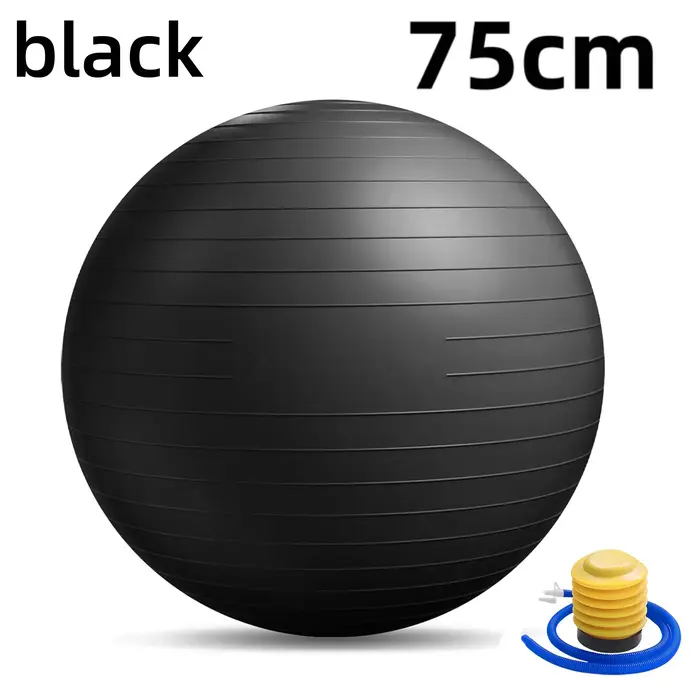 Ballon de yoga gonflable anti-explosion de haute qualité, adapté à l'exercice et à l'équilibre, idéa