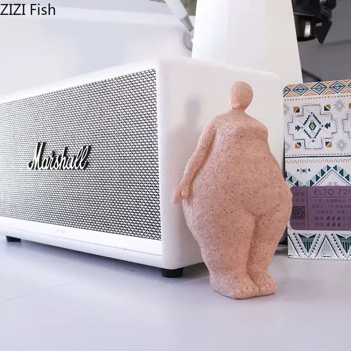 Statue de figurines de Yoga pour grosse fille