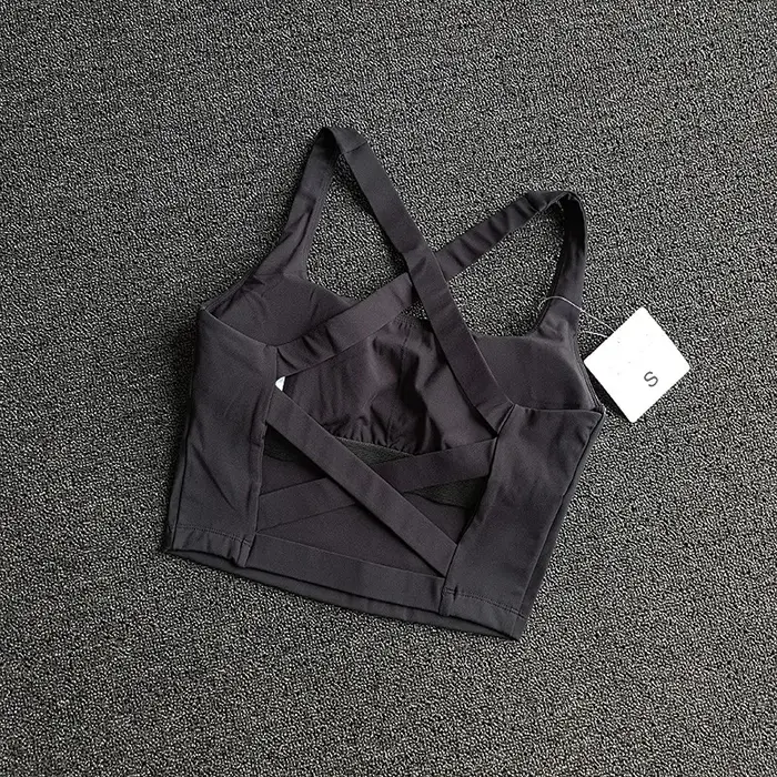Femmes Sport soutien-gorge haut Push Up Fitness Yoga