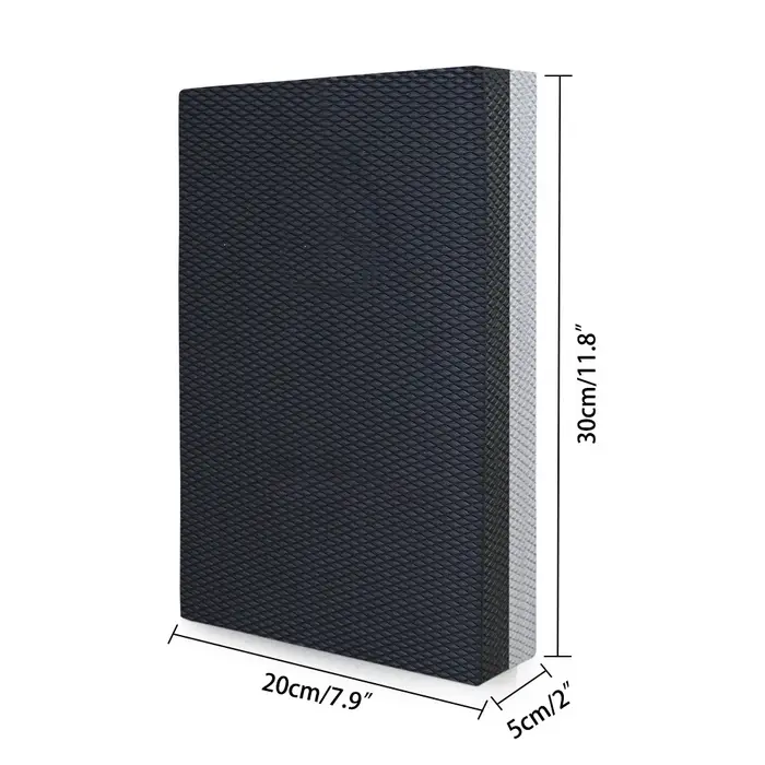 Coussin d'équilibre de Yoga 30x20x5cm, plusieurs couleurs, tapis de Fitness, pour roue abdominale sa