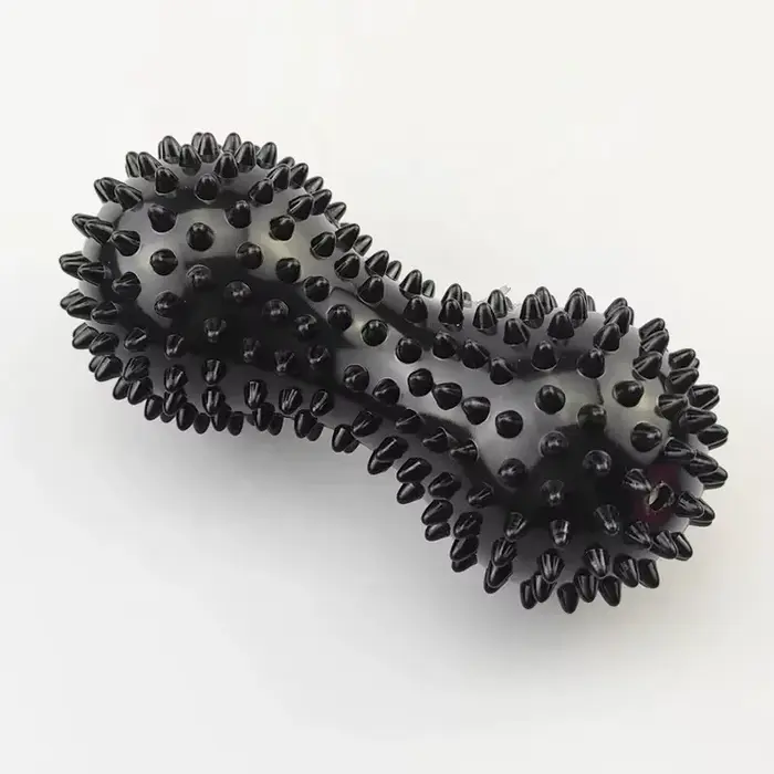 Boule de Massage aux cacahuètes colorée en PVC, 1 pièce, boule de Massage à pointes, douleur muscula