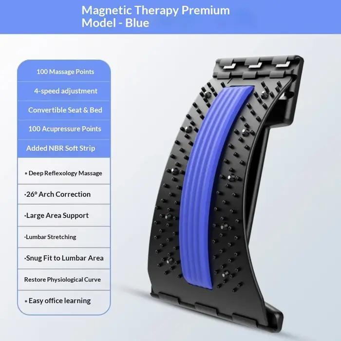 Correcteur de posture, relaxant lombaire