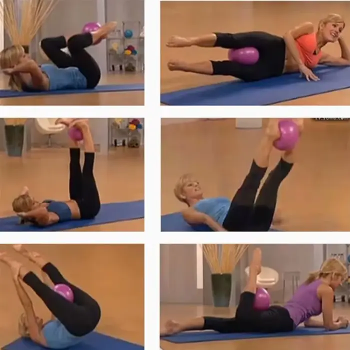 25 cm exercice gymnastique Fitness Pilates balle