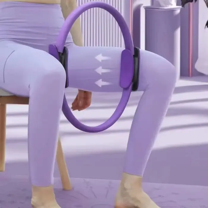 Cercle de Pilates et de Yoga pour des dos magnifiques, des jambes fines, l'entraînement des muscles du plancher pelvien post-partum, équipement de fitness