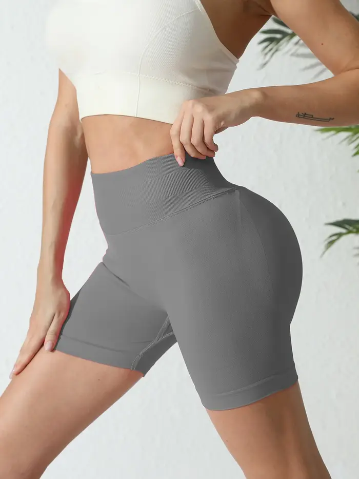 Short de Yoga taille haute pour femmes