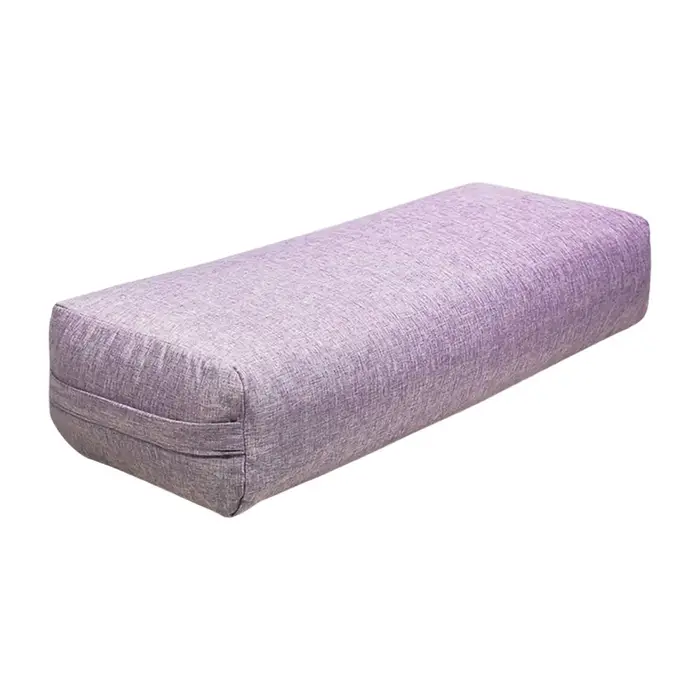 Coussin de yoga avec poignée de transport