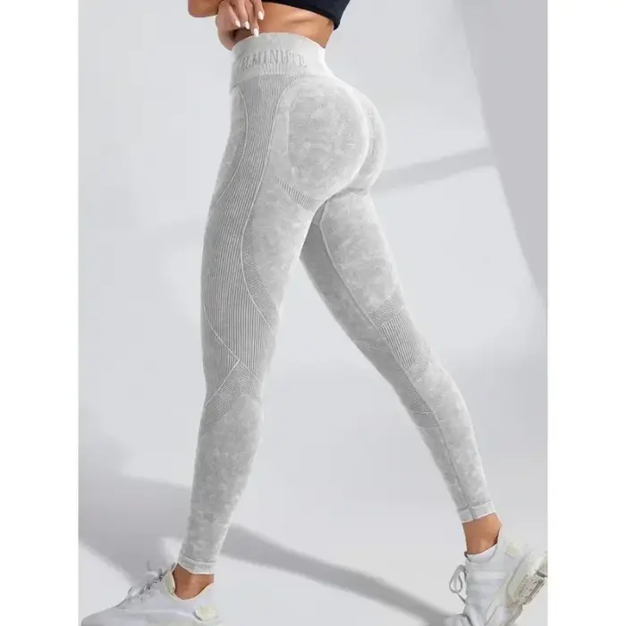 Pantalon de Yoga taille haute sans couture pour femmes, levage des hanches, Sports de plein air, tai