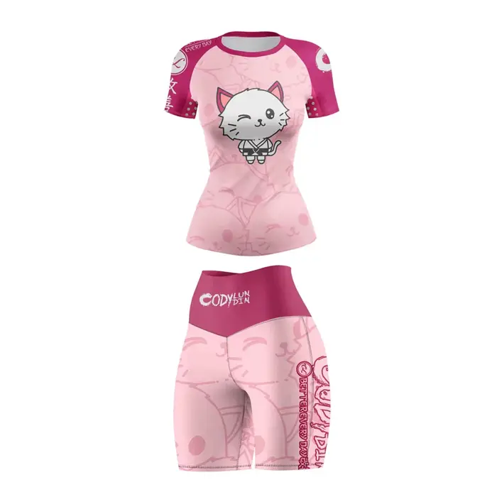 Vêtements de sport de Yoga pour femmes, Compression MMA boxe Muay Thai Rashguard, vêtements d'entraî