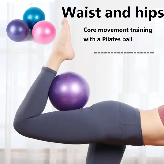 Nouveau Ballon de Yoga et Pilates de 25 cm pour Exercices de Gymnastique