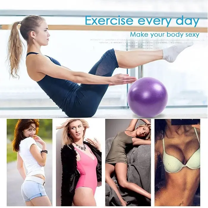 Balle de Pilates antidéflagrante de 25cm, balle de noyau de Yoga, équilibre intérieur, équipement de