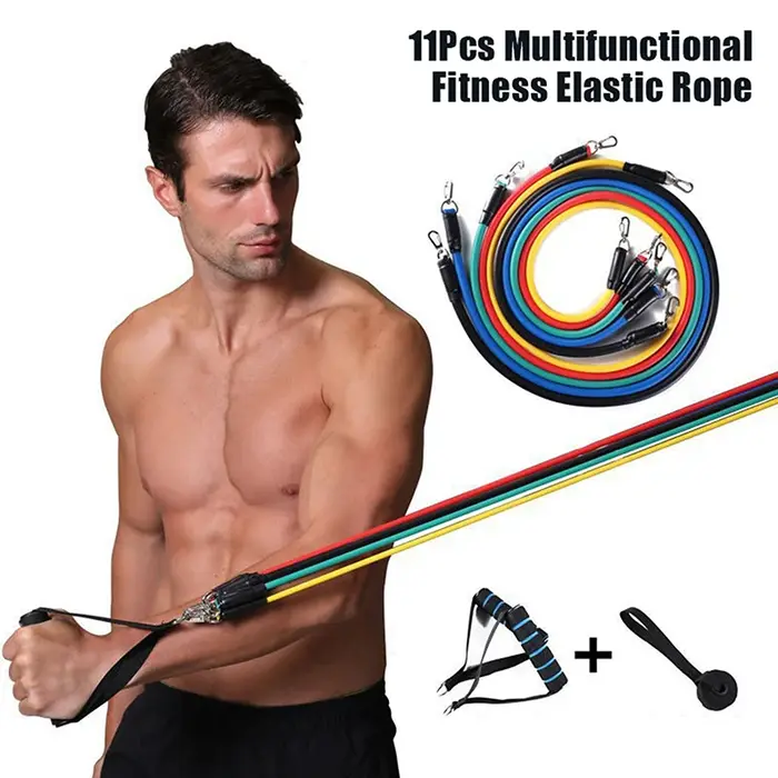 Nouvel ensemble de 11 sangles musculaires