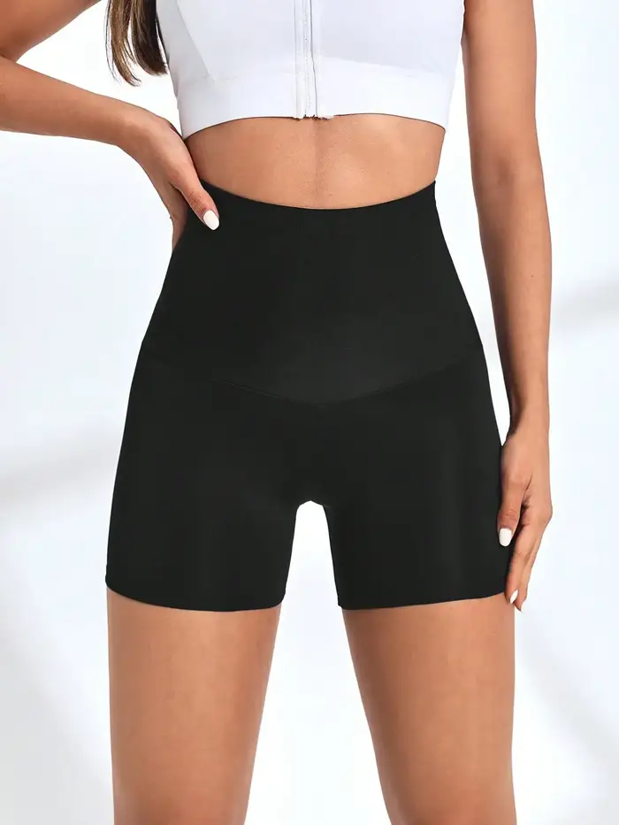 Short de sauna taille haute pour femmes, pantalon de yoga, fitness, vélo, athlétique, sportif, respi