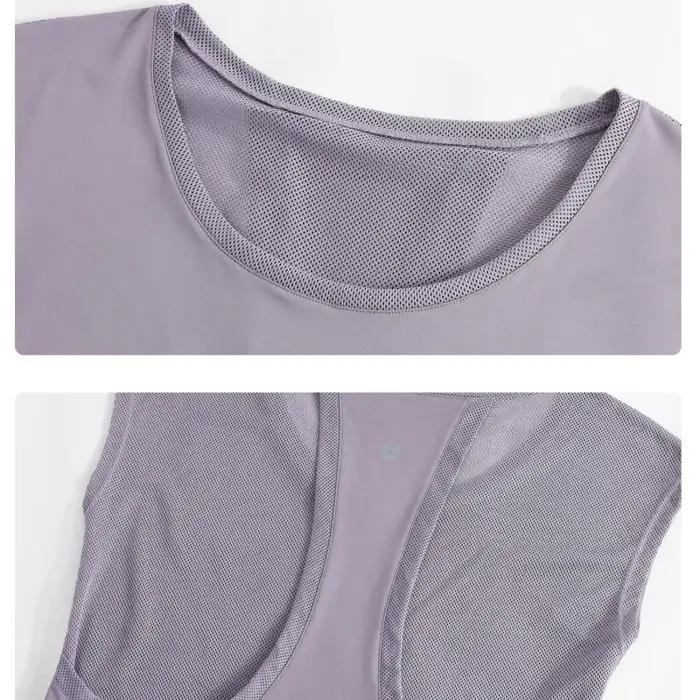 DRUR – gilet de Yoga d'été pour femmes