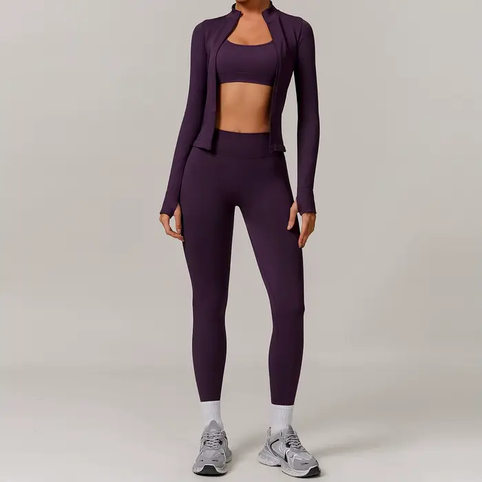 Ensemble de Yoga pour femmes, vêtements d'entraînement sans couture, vêtements de sport, Fitness, ma