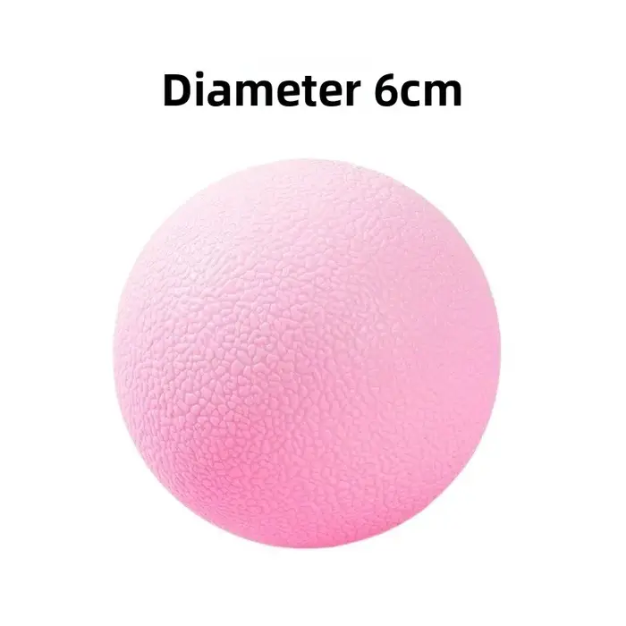 Ballon de massage en TPR de 6 cm, ballon de massage en forme d'arachide, relaxation musculaire, soulagement des points d'acupuncture, ballon de yoga et de fitness