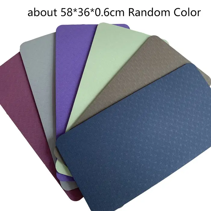 Tapis de yoga plat, tapis de soutien pour les genoux