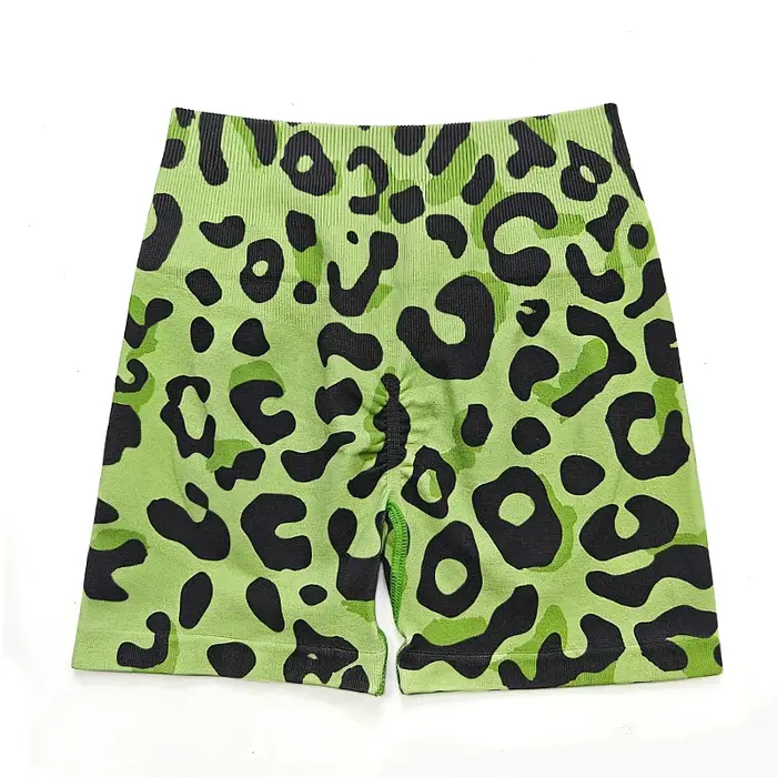 Short de Yoga imprimé Graffiti couleur Dopamine pour femmes, taille haute, levage des hanches, ventr