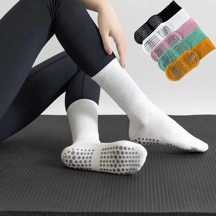 Chaussettes de Pilates antidérapantes pour femmes