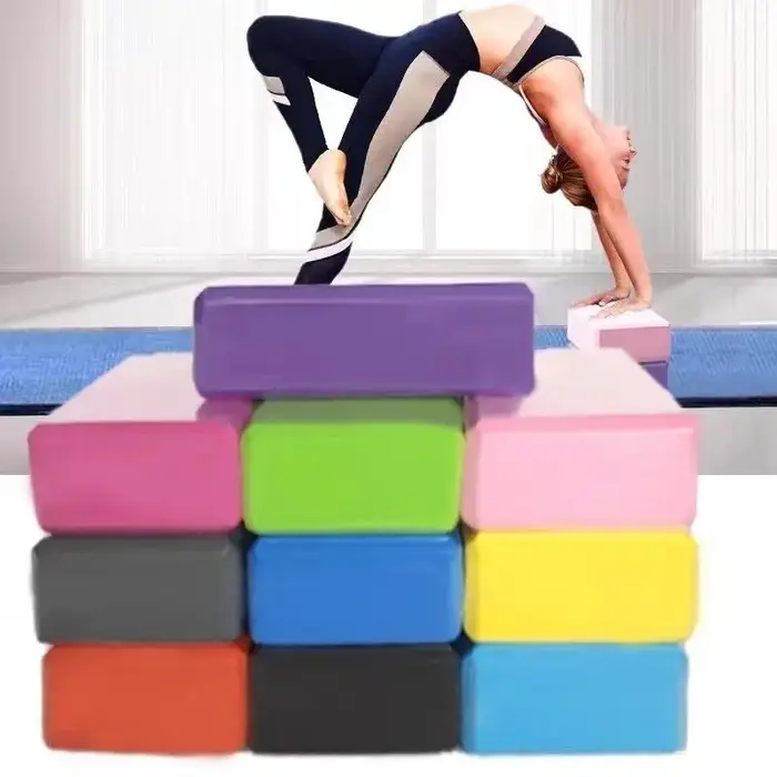 OligYoga nights-décennie s de Yoga en mousse, brique d'entraînement, accessoires de gymnastique, équipement d'étirement du corps qui fait saillie, 1 pièce