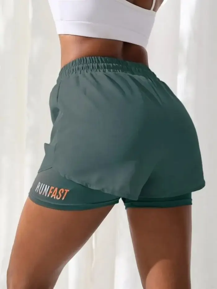 Short de Yoga taille haute pour femmes