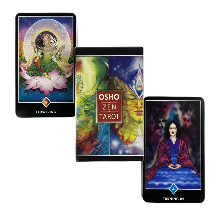 Osho Zen Tarot Cards A 79 Deck Oracle English Visions Divination Edition Borad Jeux de Jeu