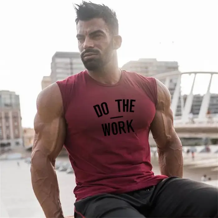 Débardeurs de sport sans manches pour hommes