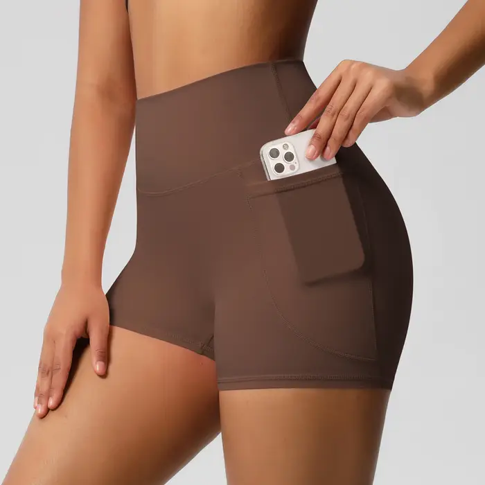 Shorts de sport pour femmes avec poches