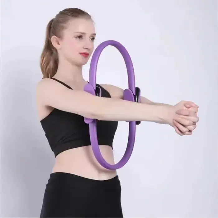 Anneau de Yoga et Pilates Multifonctionnel pour Exercices de Résistance et Fitness