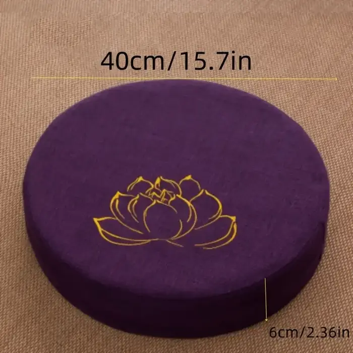 Coussin en lin pour Yoga et méditation