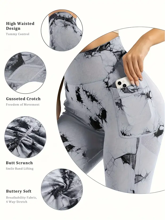 Leggings d'entraînement taille haute sans couture pour femmes, pantalons athlétiques de yoga avec po