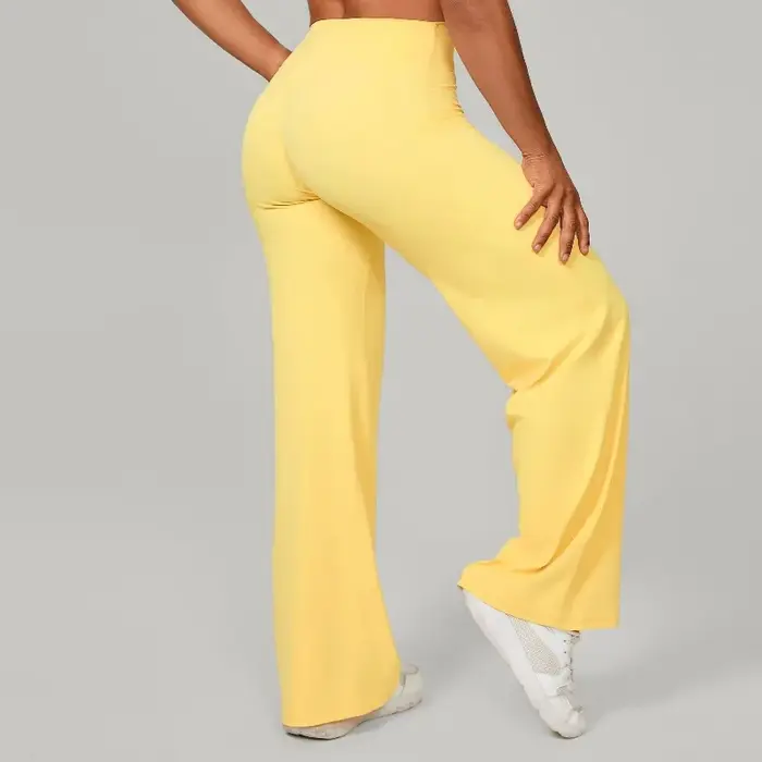 Pantalons de yoga droits pour femmes