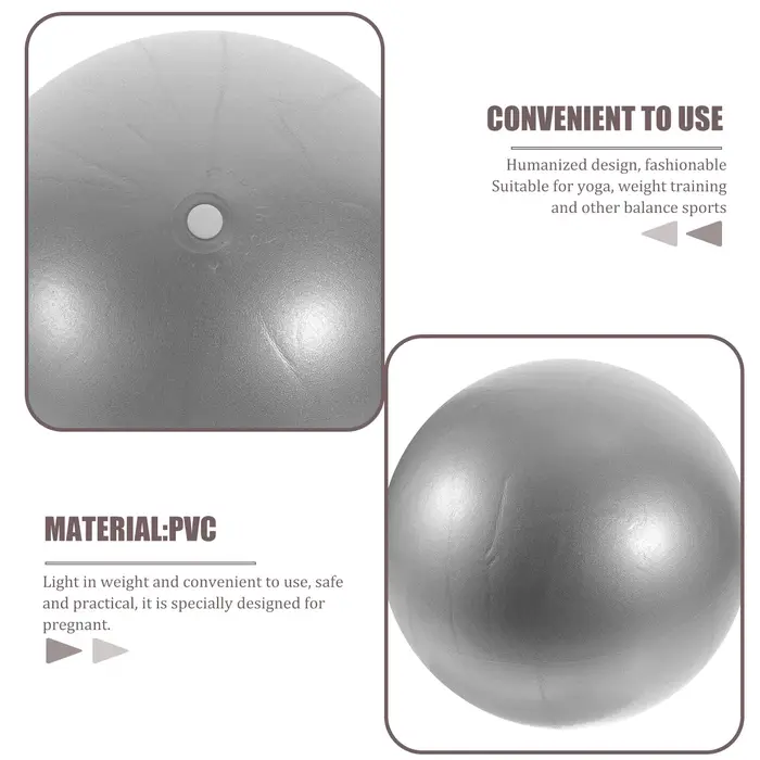 Ballons de fitness pour l'exercice des femmes enceintes, Pilates pour adultes, entraînement et accouchement